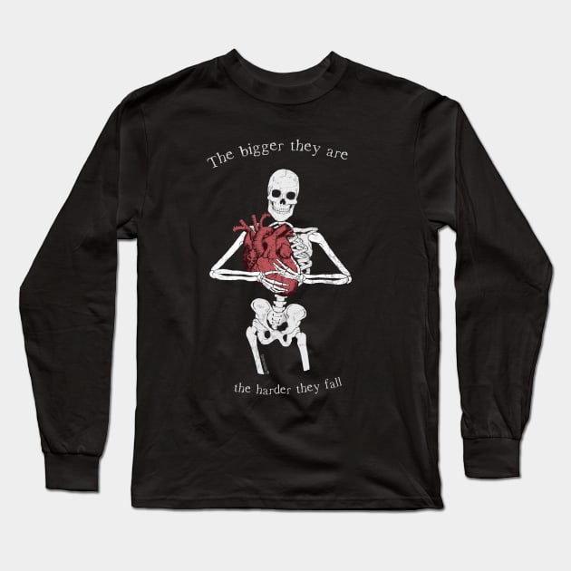 The Harder They Fall Long Sleeve T-Shirt by Tommy Devoid